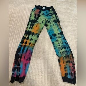 Cotton Citizen Tie-Dye High Waisted Jogger Pants